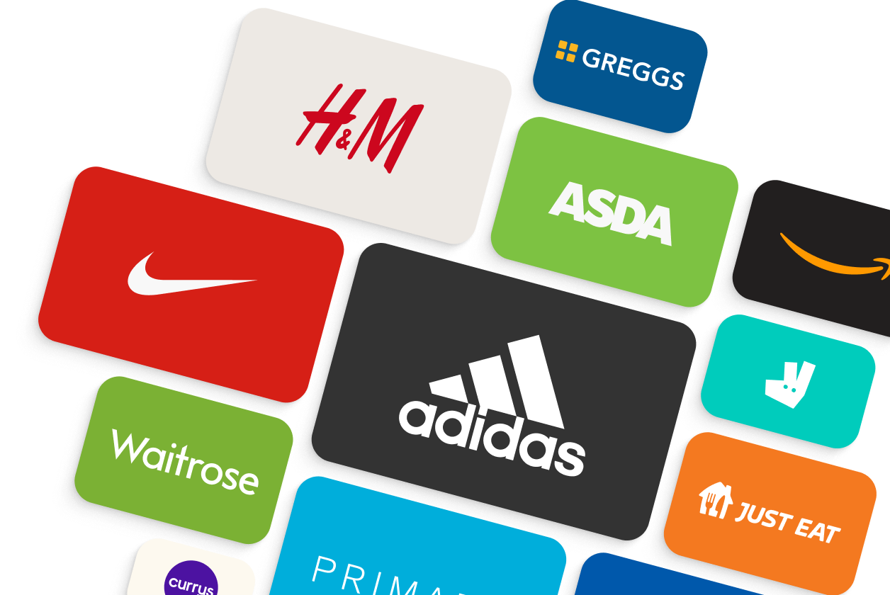 Giftcloud giftcard catalogue